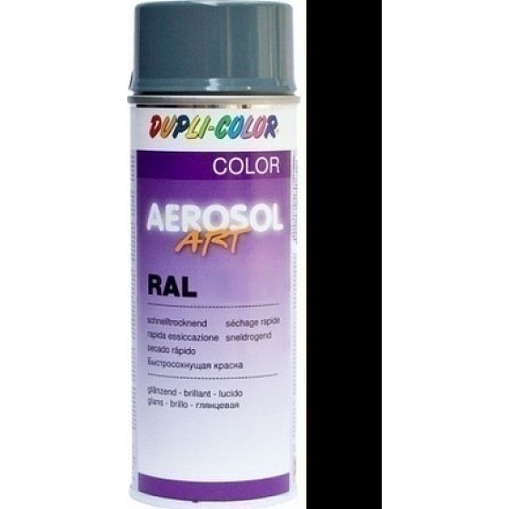 Dupli Color Aerosol Art barva sprej Ral 9005 černá mat 400 ml
