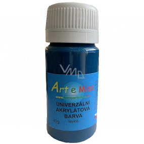 Art e Miss Uniwersalna farba akrylowa błyszcząca 32 Turkusowa 40 g Art e Miss Uniwersalna farba akrylowa błyszcząca 32 Turkusowa 40 g