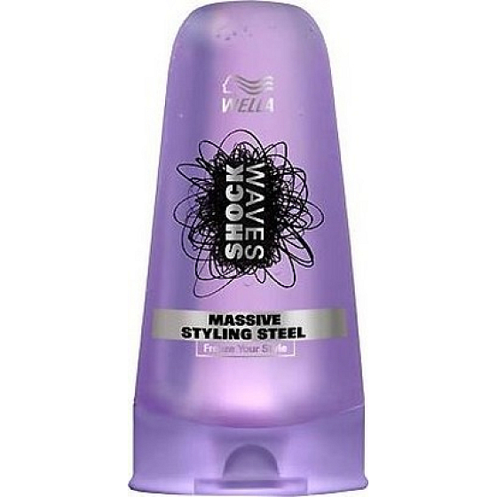 Wella Shockwaves Massive Gel Max Fix gel na vlasy 150 ml