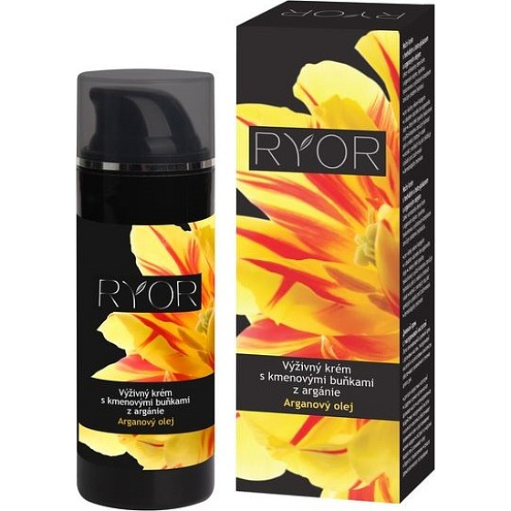 Ryor Olej arganowy Krem odżywczy z komórkami macierzystymi z arganii 50 ml