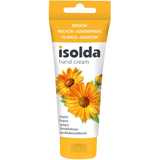 Isolda Měsíček s lněným olejem hojivý krém na ruce 100 ml