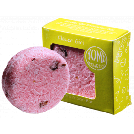Bomb Cosmetics Květinové děti Tuhý šampon na vlasy 50 g