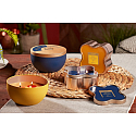 Yankee Candle Warm Desert Wind - Teplý pouštní vítr vonná svíčka v plechové misce Wanderlust 3 knoty 198 g