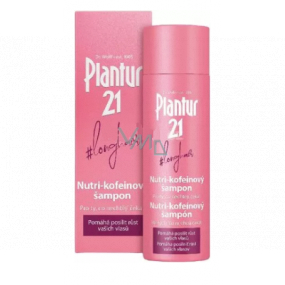 Plantur 21 Nutri-kofein longhair kofeinowy szampon dla kobiet, które chcą mieć długie włosy 200 ml