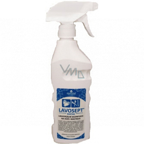 Lavosept Univerzál Lemon roztok k dezinfekci kůže i nástrojů 500 ml sprej