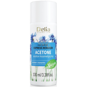 Delia Cosmetics 100% Aceton Ultra Strong acetonový odlakovač na nehty 100 ml Delia Cosmetics 100% Aceton Ultra Strong acetonový odlakovač na nehty 100 ml