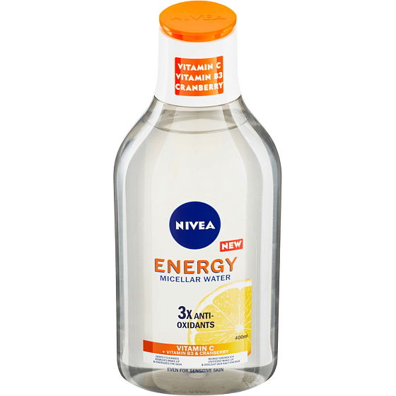 Nivea Energy micelarna woda z witaminem C dla wszystkich typów skóry 400 ml