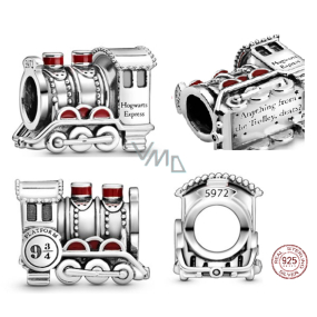 Charm Srebrny 925 Harry Potter - Ekspres do Hogwartu, brelok na bransoletkę