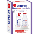 Lactovit Lactourea ujędrniające mleko do ciała dla bardzo suchej skóry 400 ml + ujędrniający żel pod prysznic dla bardzo suchej skóry 500 ml, zestaw kosmetyczny