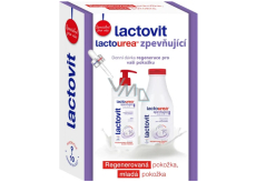 Lactovit Lactourea ujędrniające mleko do ciała dla bardzo suchej skóry 400 ml + ujędrniający żel pod prysznic dla bardzo suchej skóry 500 ml, zestaw kosmetyczny