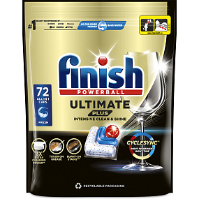 Finish tabletki do zmywarki Ultimate Plus All in 1, 72 szt.