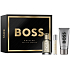 Hugo Boss Boss Bottled woda perfumowana 100 ml + woda perfumowana 10 ml + żel pod prysznic 100 ml, zestaw prezentowy dla mężczyzn