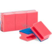 BALhome gąbki do naczyń formowane czerwone 3 szt.