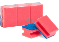 BALhome gąbki do naczyń formowane czerwone 3 szt.