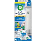 Air Wick Active Fresh Refill Pościel i biała orchidea - Owszem i orchidea automatyczny odświeżacz komplet 228 ml