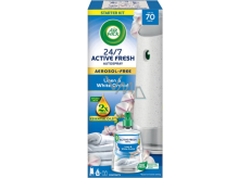 Air Wick Active Fresh Refill Linen & White Orchid - Pranie i orchidea automatyczny odświeżacz powietrza 228 ml