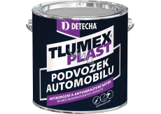 Tlumex Plast antikorozní barva na auto a podvozek, černá, 2 kg