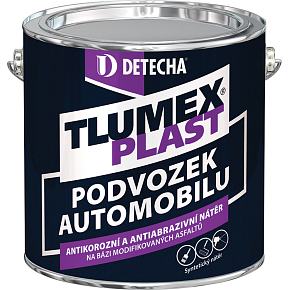 Tlumex Plast farba antykorozyjna do samochodów i podwozi, czarna, 2 kg
