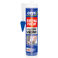 Ceys Total Tech uniwersalne klej i uszczelniacz, przezroczysty, 290 ml