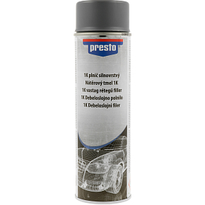 PRESTO 1K silnovarstwy wypełniacz, szary, 500 ml PRESTO 1K silnovarstwy wypełniacz, szary, 500 ml