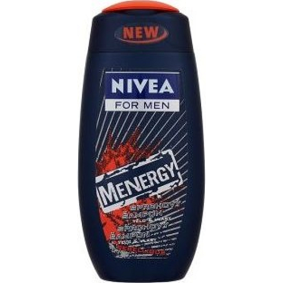 Nivea Men Menergy sprchový šampon 250 ml