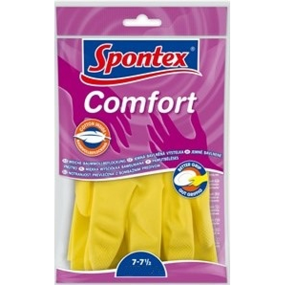 Spontex Comfort Rukavice gumové velikost S