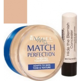 Rimmel London Match Perfection krémový make-up 103 18 ml + korektor 4,5 g