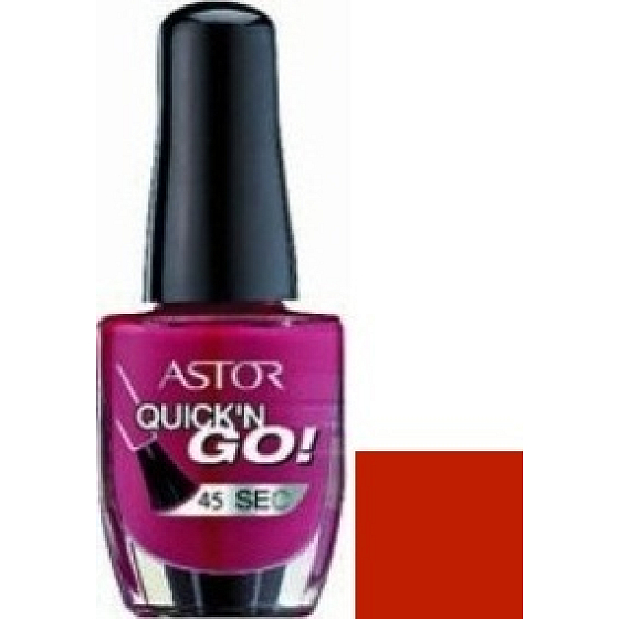 Astor Quick N Go 45 Sec lak na nehty 240 rychleschnoucí 8 ml