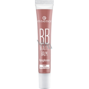 Essence BB Beauty Balm Lipgloss lesk na rty 01 Keep It Real 12 ml