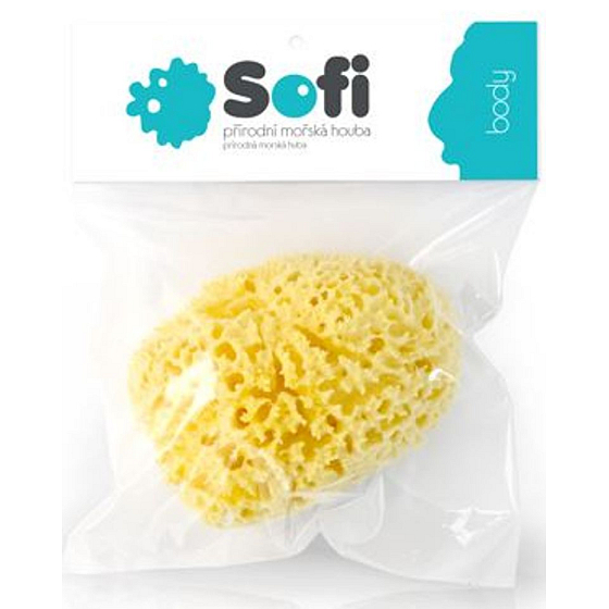 Sofi Body Přírodní mořská houba 14-15 cm