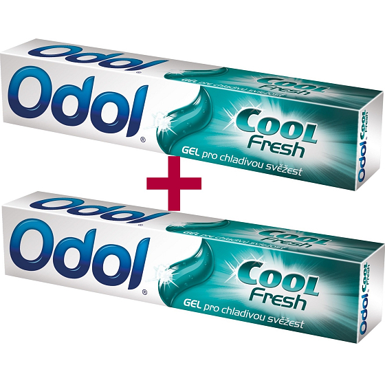 Odol Cool Fresh Gel zubní pasta 2 x 75 ml, duopack