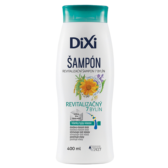 Dixi 7 Bylin Revitalizační šampon na růst vlasů 400 ml