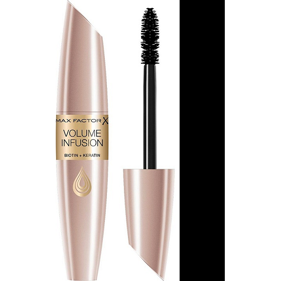 Max Factor Volume Infusion Biotin + Keratin řasenka pro objem a prodloužení 001 Black 13,1 ml