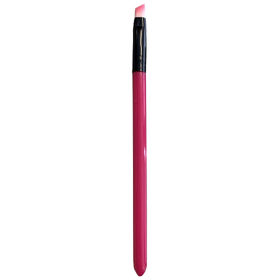 Štětec na oční stíny růžový 14 cm