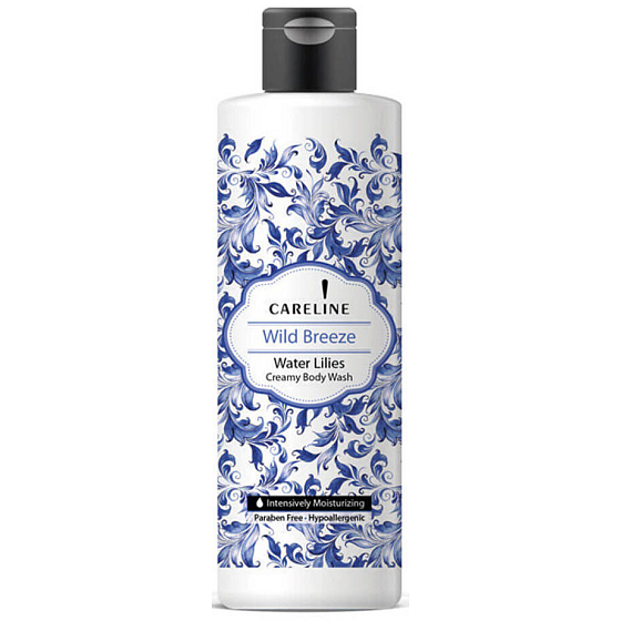 Careline Wild Breeze - Čerstvý vánek krémový sprchový gel 525 ml