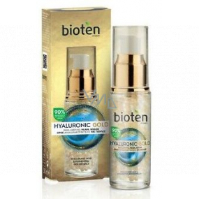Bioten Hyaluronic Gold vyplňující pleťové sérum pro zralou pleť 30 ml