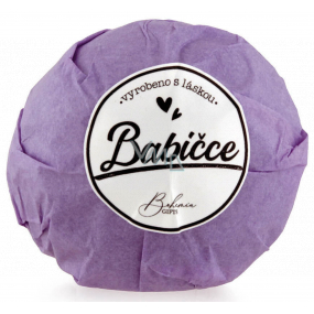 Bohemia Gifts Babičce šumivá pěnivá koule do koupele 100 g