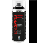 BALsprej Vrchní univerzální akrylová barva ve spreji RAL 9005 Černý mat 400 ml