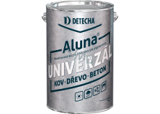 Detecha Aluna barva na kov beton dřevo s obsahem hliníku, stříbřitá, 4 kg