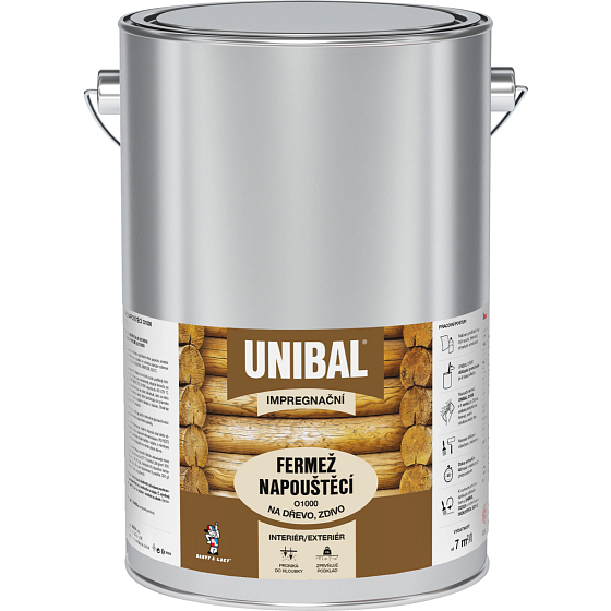 UNIBAL impregnat do drewna O1000, 4 l
