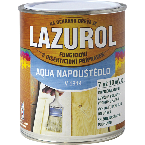 Lazurol Aqua napouštědlo V1314 zapobiegające grzybom i owadom bezbarwny, 700 g