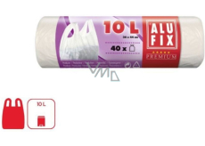 Alufix Worki na śmieci z uchami 10 l (40 ks)