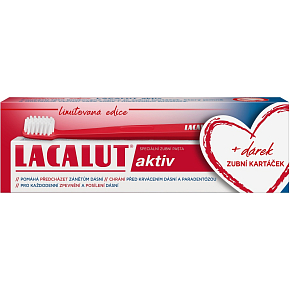 Lacalut Aktiv pasta do zębów + szczoteczka do zębów, 75 ml