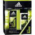 Adidas Pure Game parfémovaný deodorant sklo pro muže 75 ml + sprchový gel 250 ml, kosmetická sada