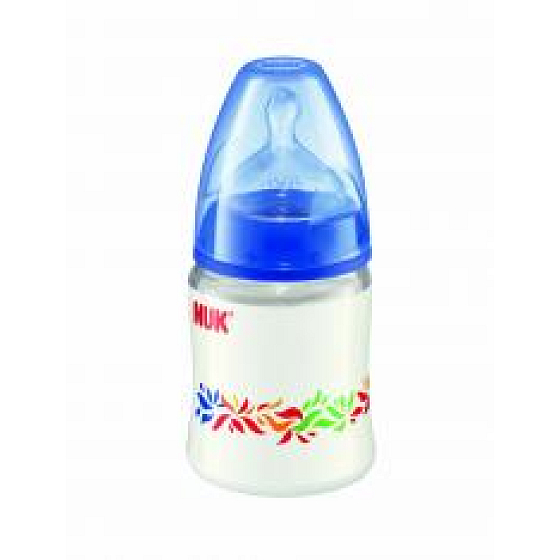 Nuk Láhev plastová savička silikon velikost M = mléko 150 ml