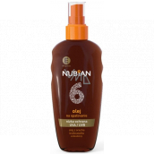 Nubian OF6 Olej na opalování nízká ochrana sprej 150 ml