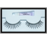 EyelaShes Sztuczne rzęsy z klejem 503 czarne 1 para