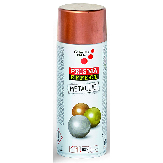 Schuller Eh klar Prisma Color Metallic Effect akrylowy spray 91047 Metaliczna miedź 400 ml