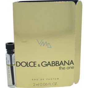 Dolce & Gabbana The One Female parfémovaná voda pro ženy 2 ml, vialka