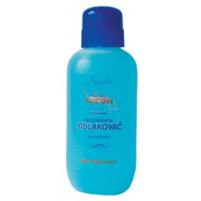 Sando Glycerin regenerační odlakovač na nehty modrý 100 ml Sando Glycerin regenerační odlakovač na nehty modrý 100 ml